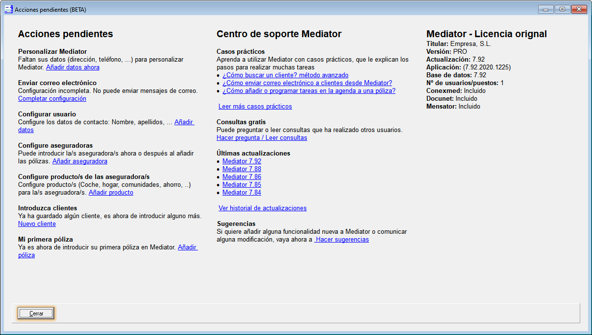 Mediator 7.92