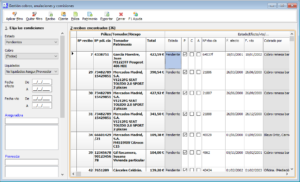Cobros, anulaciones y comisiones