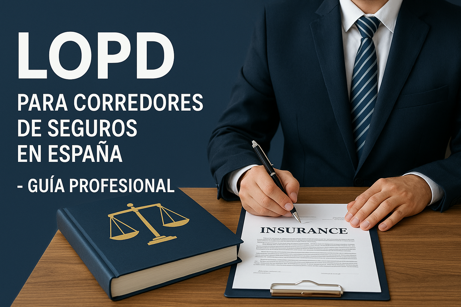 LOPD para Corredores de Seguros en España - Guía Profesional