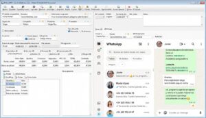 WhatsApp integrado en la ficha de cliente de Mediator